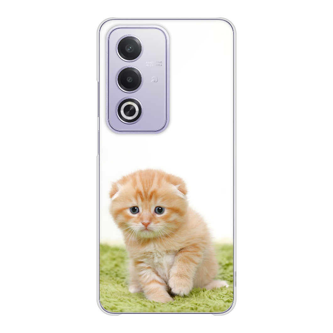 OPPO A3 5G A402OP Y!mobile 高画質仕上げ 背面印刷 ハードケース 【VA802 ネコこっそり】