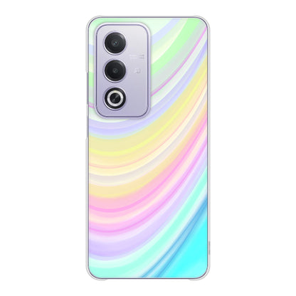 OPPO A3 5G A402OP Y!mobile 高画質仕上げ 背面印刷 ハードケースレインボー