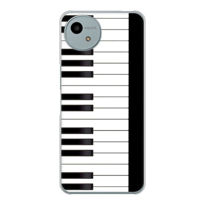 AQUOS wish4 A402SH Y!mobile 高画質仕上げ 背面印刷 ハードケースピアノ