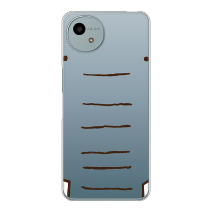 AQUOS wish4 A402SH Y!mobile 高画質仕上げ 背面印刷 ハードケースドアップアニマル