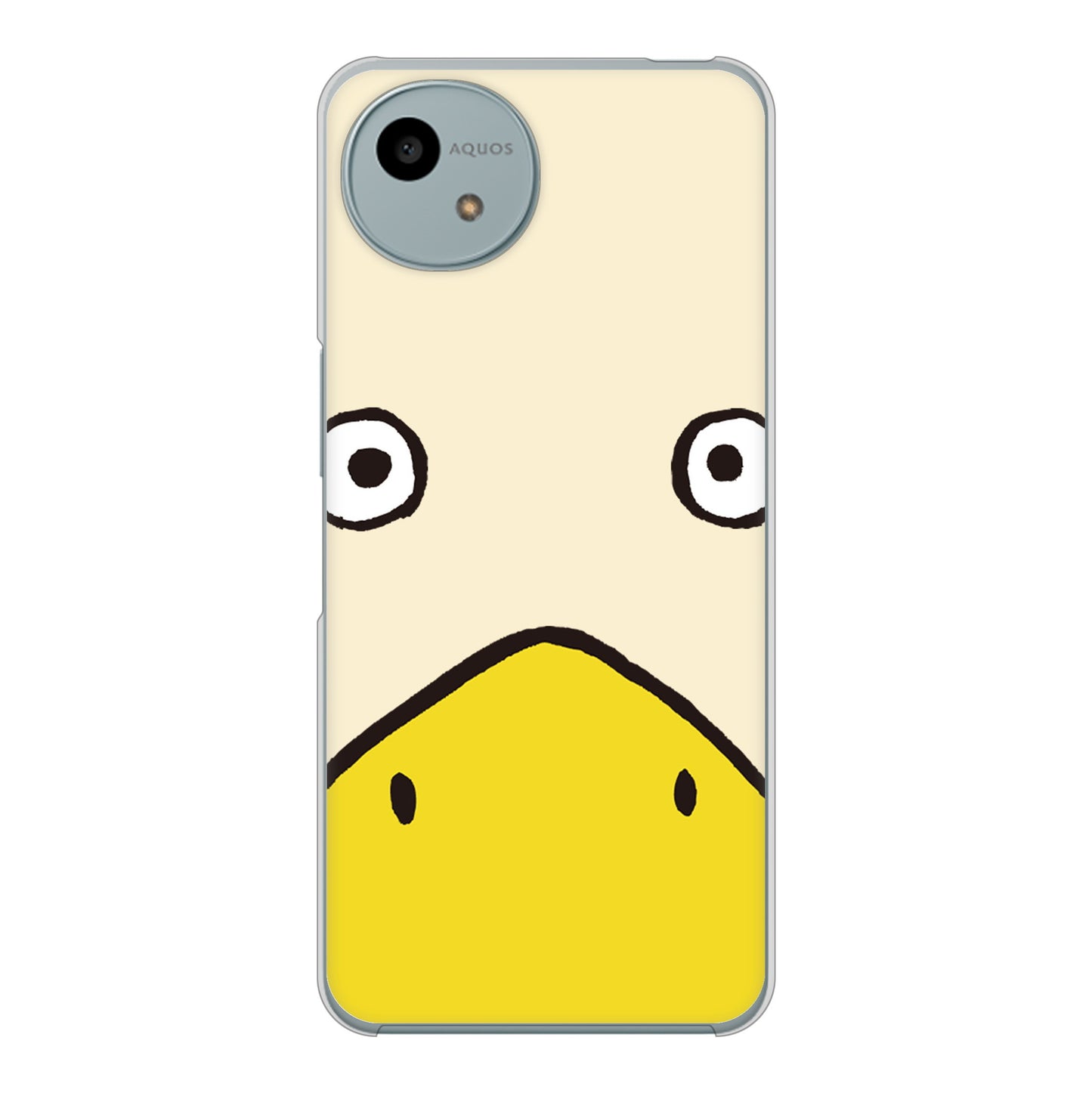 AQUOS wish4 A402SH Y!mobile 高画質仕上げ 背面印刷 ハードケースドアップアニマル