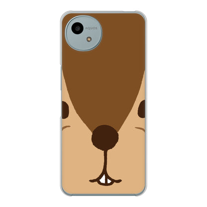 AQUOS wish4 A402SH Y!mobile 高画質仕上げ 背面印刷 ハードケースドアップアニマル