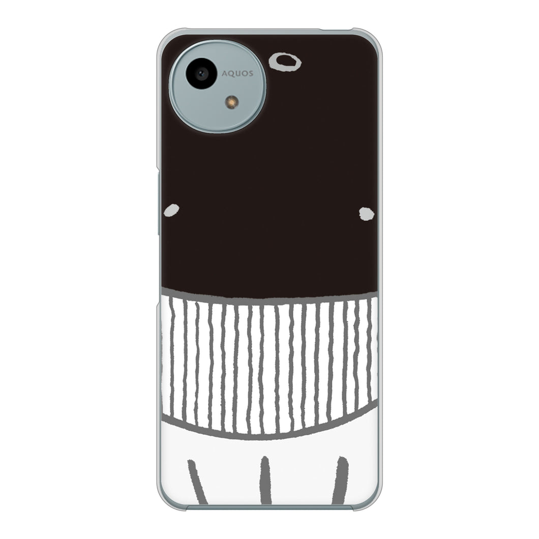 AQUOS wish4 A402SH Y!mobile 高画質仕上げ 背面印刷 ハードケースドアップアニマル