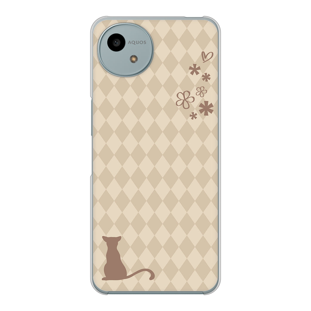 AQUOS wish4 A402SH Y!mobile 高画質仕上げ 背面印刷 ハードケース 【516 ワラビー】