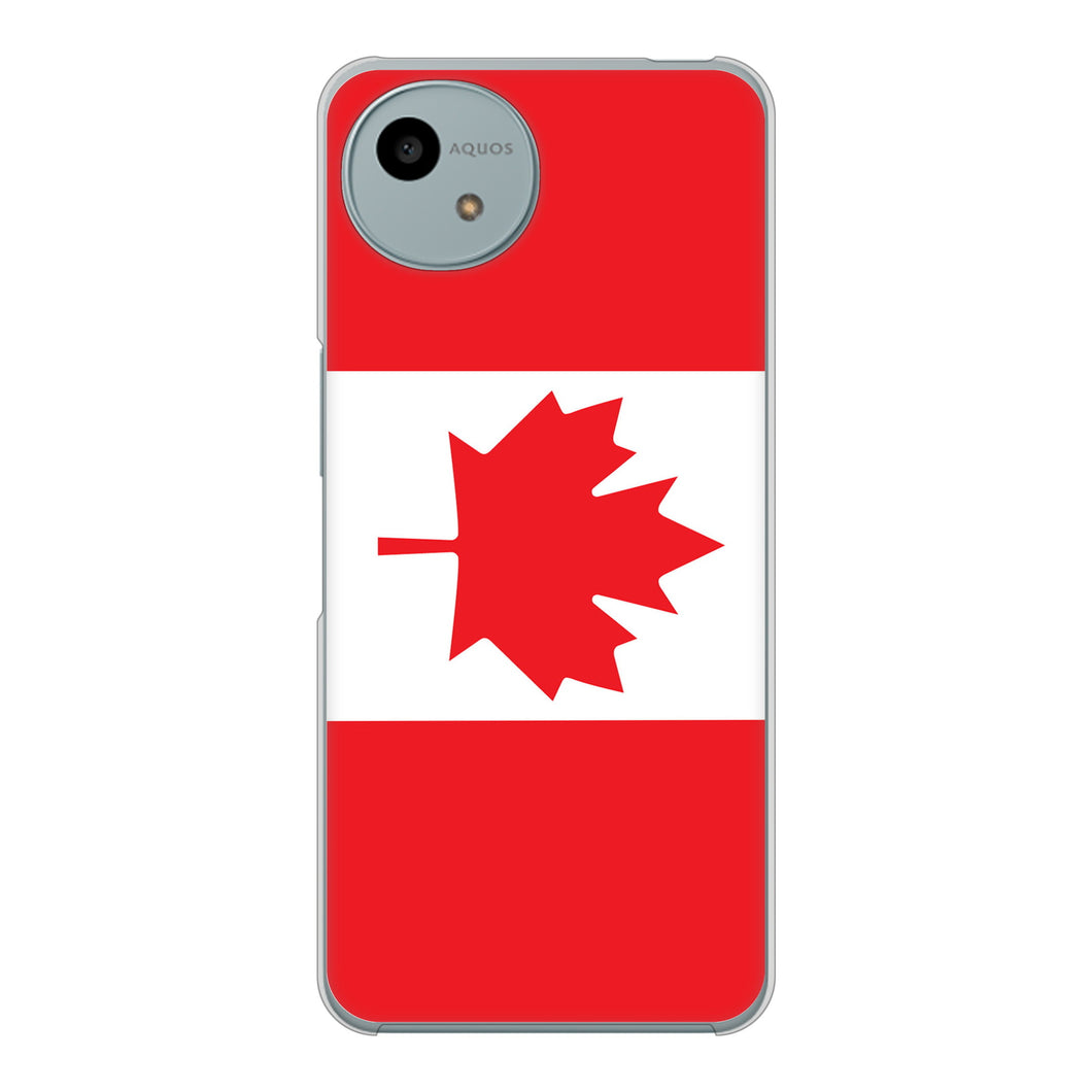AQUOS wish4 A402SH Y!mobile 高画質仕上げ 背面印刷 ハードケース国旗