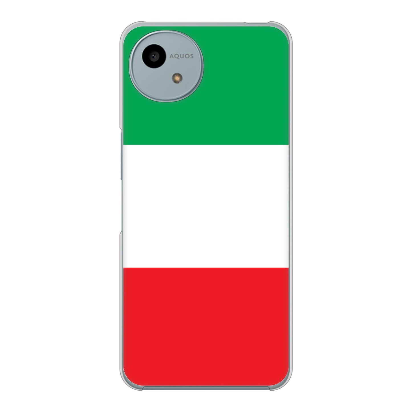 AQUOS wish4 A402SH Y!mobile 高画質仕上げ 背面印刷 ハードケース国旗