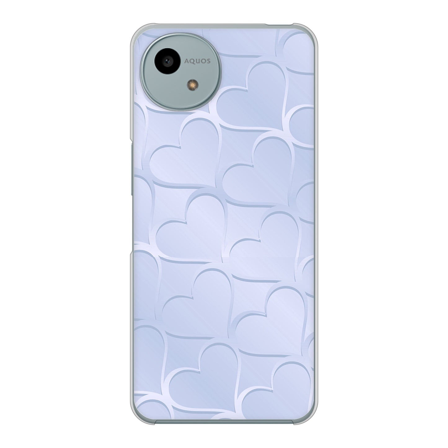 AQUOS wish4 A402SH Y!mobile 高画質仕上げ 背面印刷 ハードケースかくれハート