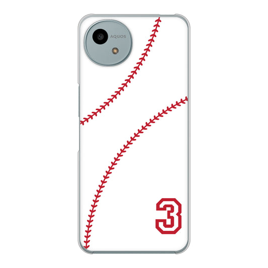 AQUOS wish4 A402SH Y!mobile 高画質仕上げ 背面印刷 ハードケースbaseball