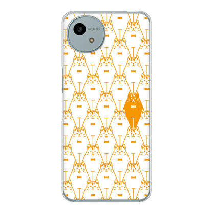 AQUOS wish4 A402SH Y!mobile 高画質仕上げ 背面印刷 ハードケースパターンアニマル