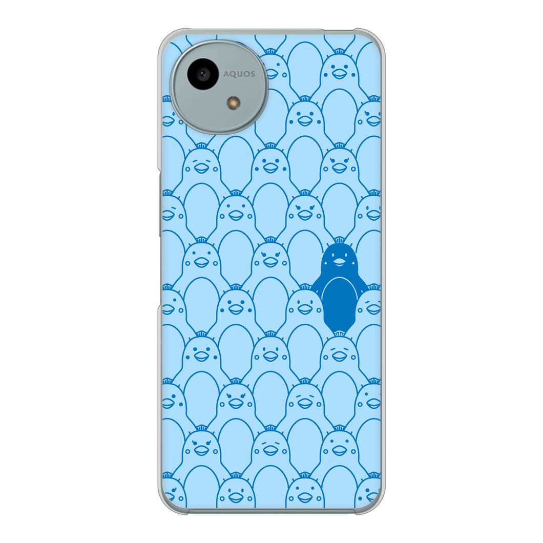 AQUOS wish4 A402SH Y!mobile 高画質仕上げ 背面印刷 ハードケースパターンアニマル