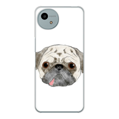 AQUOS wish4 A402SH Y!mobile 高画質仕上げ 背面印刷 ハードケースパグ