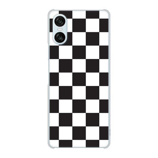 Xperia 10 VI A402SO SoftBank 高画質仕上げ 背面印刷 ハードケース 【151 フラッグチェック】