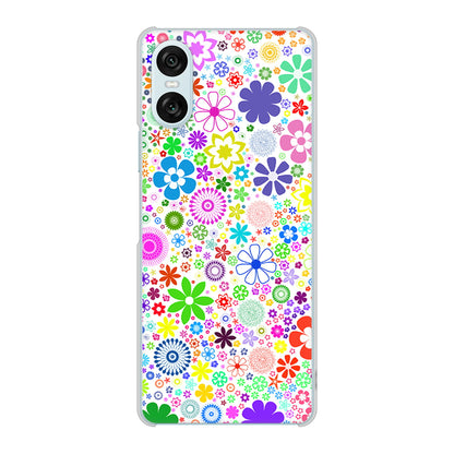 Xperia 10 VI A402SO SoftBank 高画質仕上げ 背面印刷 ハードケースリバティプリント