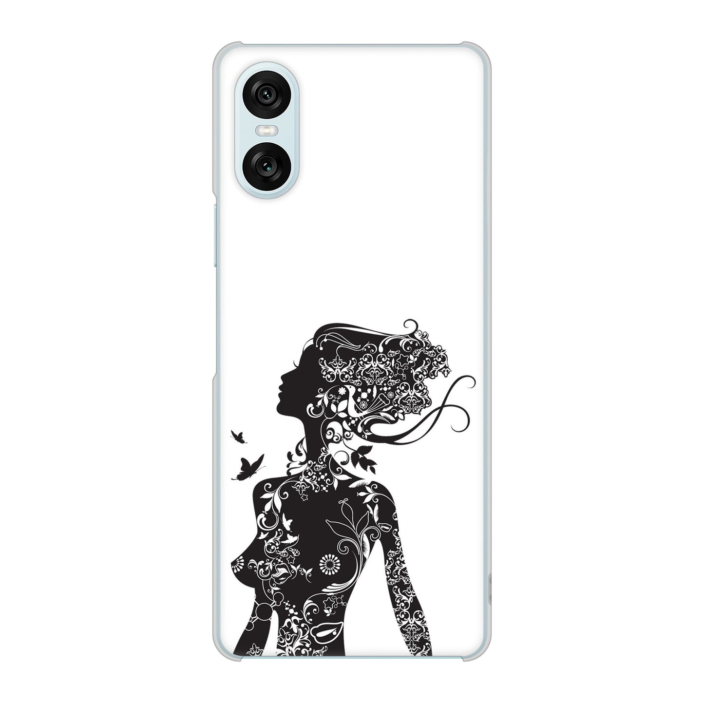 Xperia 10 VI A402SO SoftBank 高画質仕上げ 背面印刷 ハードケース 【384 ボディアート】