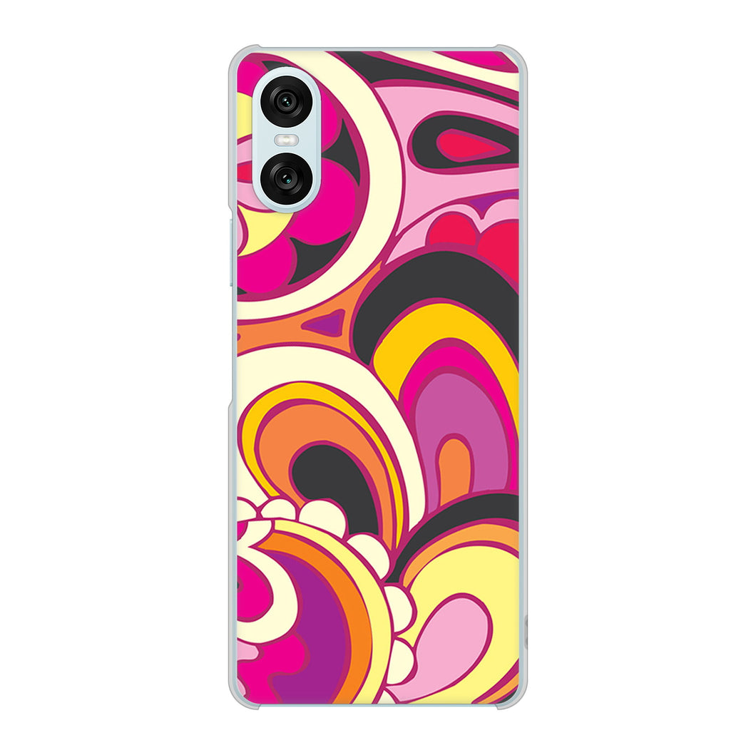 Xperia 10 VI A402SO SoftBank 高画質仕上げ 背面印刷 ハードケース 【586 ブローアップカラー】