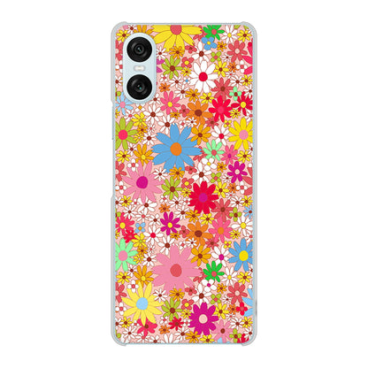 Xperia 10 VI A402SO SoftBank 高画質仕上げ 背面印刷 ハードケースリバティプリント