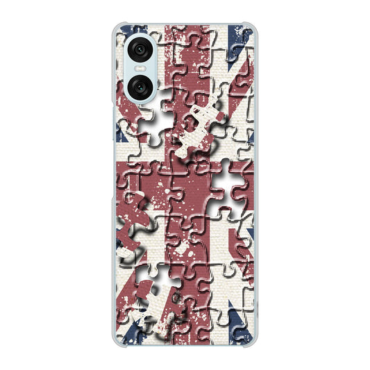 Xperia 10 VI A402SO SoftBank 高画質仕上げ 背面印刷 ハードケースユニオンジャック