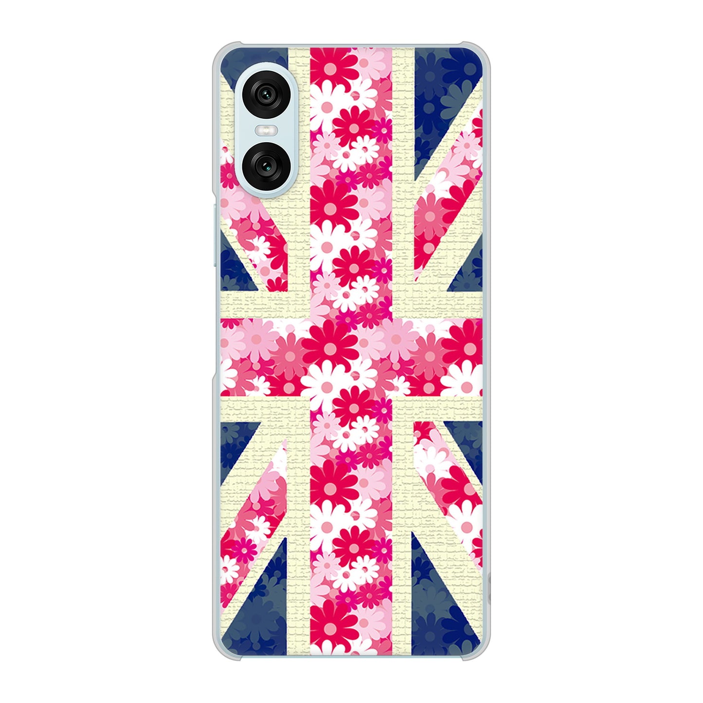 Xperia 10 VI A402SO SoftBank 高画質仕上げ 背面印刷 ハードケースユニオンジャック