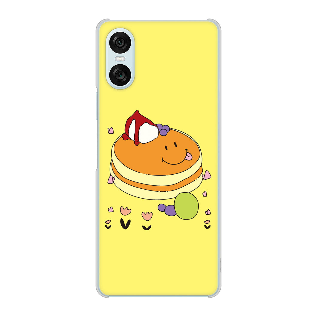 Xperia 10 VI A402SO SoftBank 高画質仕上げ 背面印刷 ハードケーススイーツイラスト