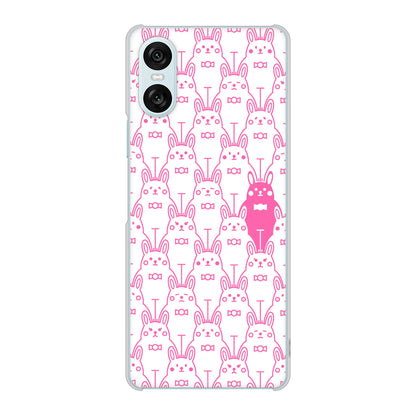 Xperia 10 VI A402SO SoftBank 高画質仕上げ 背面印刷 ハードケースパターンアニマル