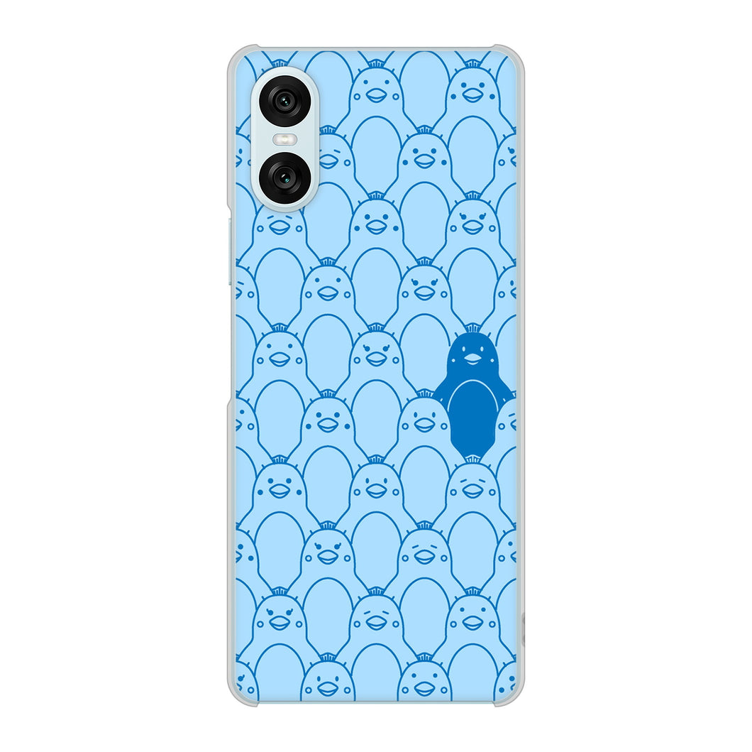 Xperia 10 VI A402SO SoftBank 高画質仕上げ 背面印刷 ハードケースパターンアニマル