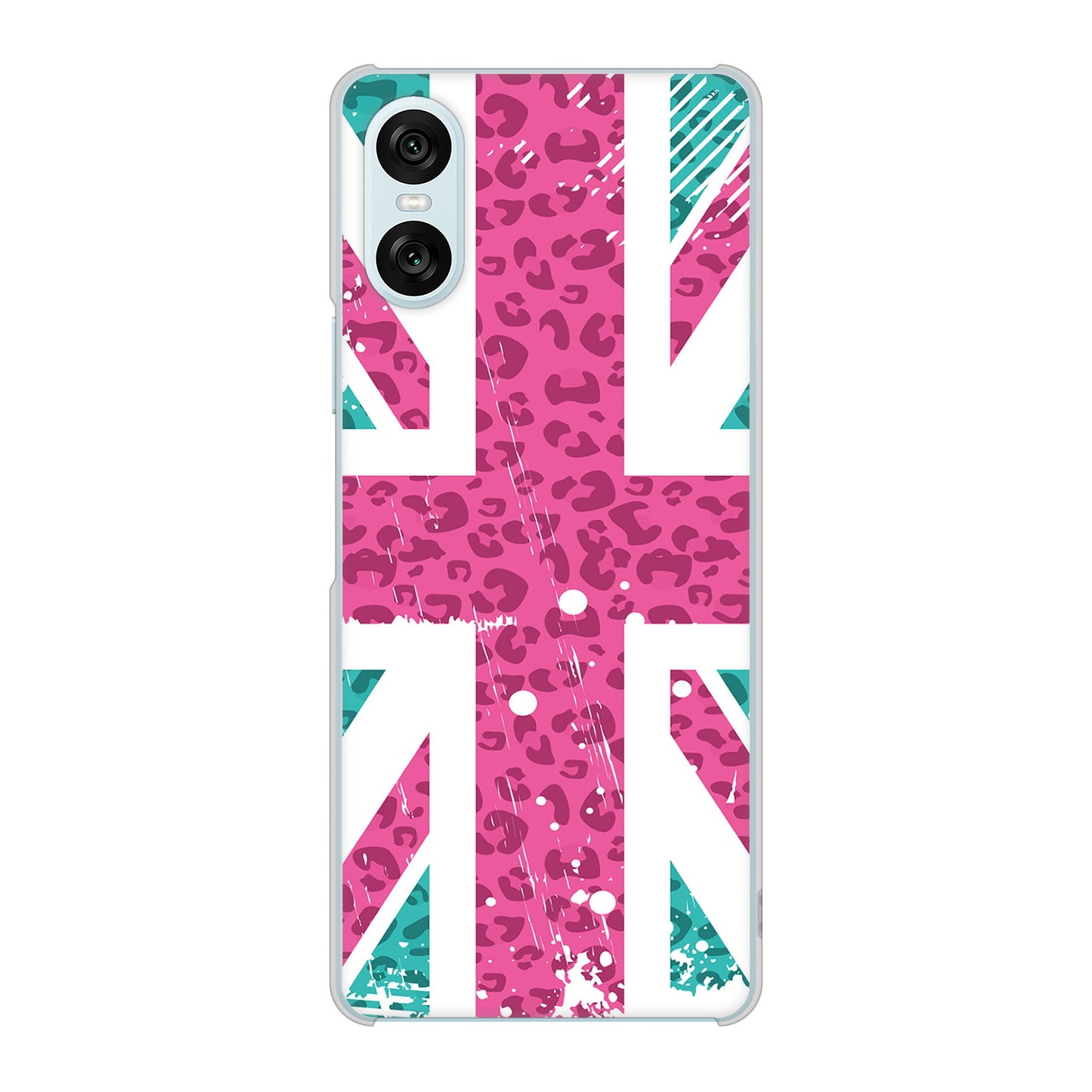 Xperia 10 VI A402SO SoftBank 高画質仕上げ 背面印刷 ハードケースユニオンジャック