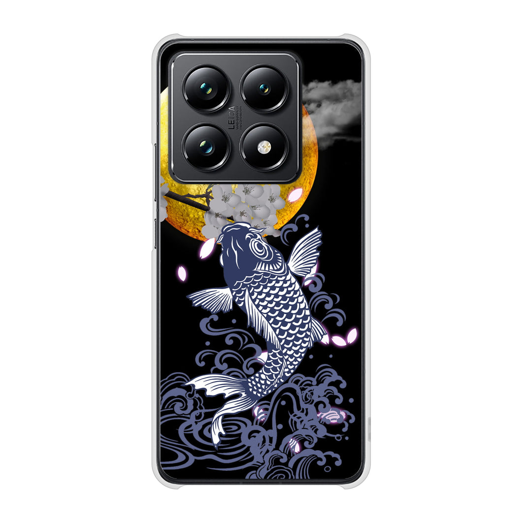 Xiaomi 14T Pro A402XM SoftBank 高画質仕上げ 背面印刷 ハードケース鯉