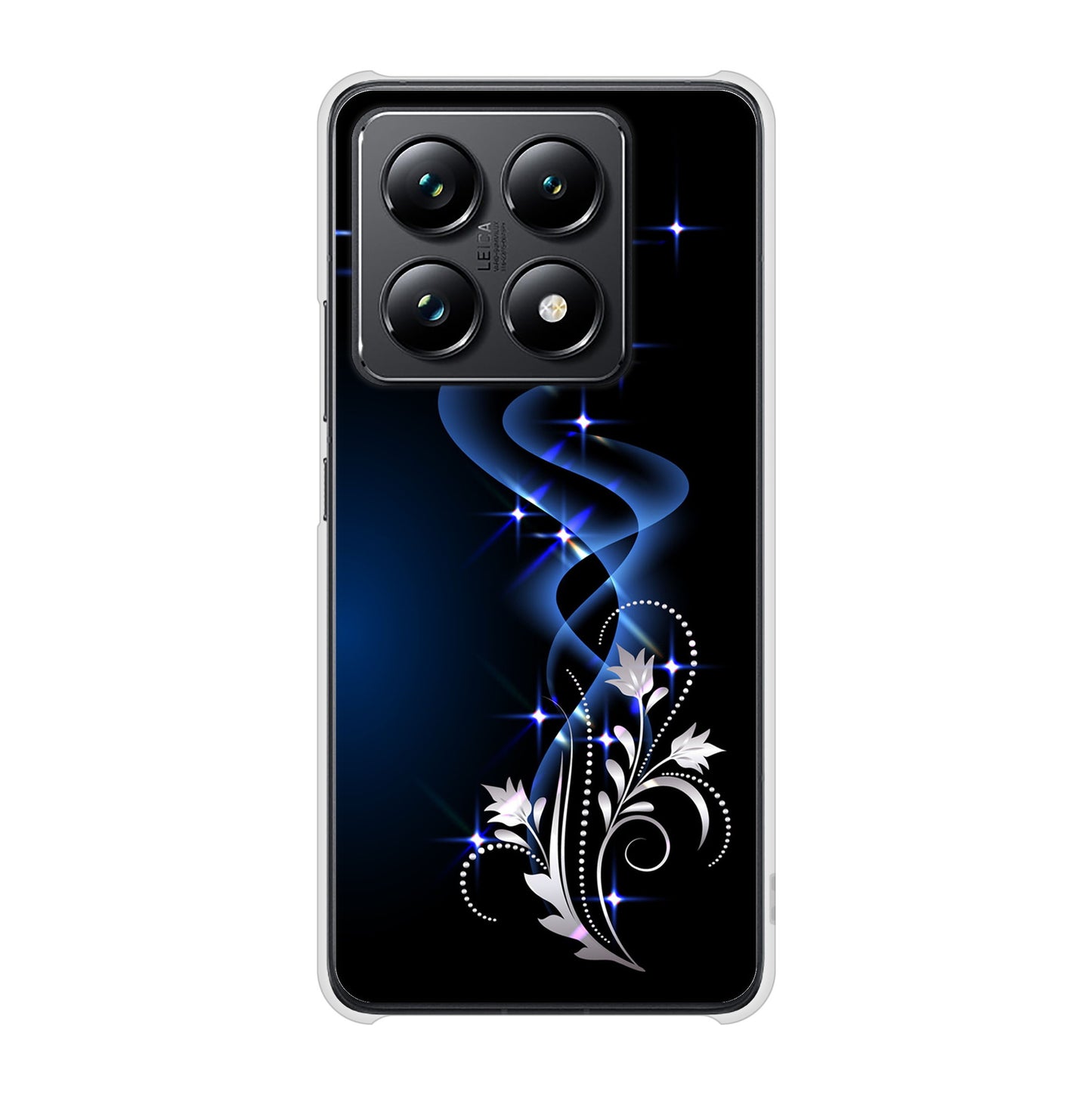 Xiaomi 14T Pro A402XM SoftBank 高画質仕上げ 背面印刷 ハードケース 【1278 華より昇る流れ】