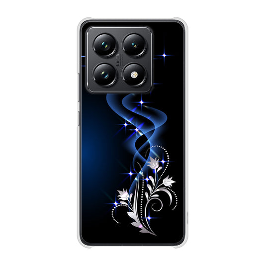 Xiaomi 14T Pro A402XM SoftBank 高画質仕上げ 背面印刷 ハードケース 【1278 華より昇る流れ】