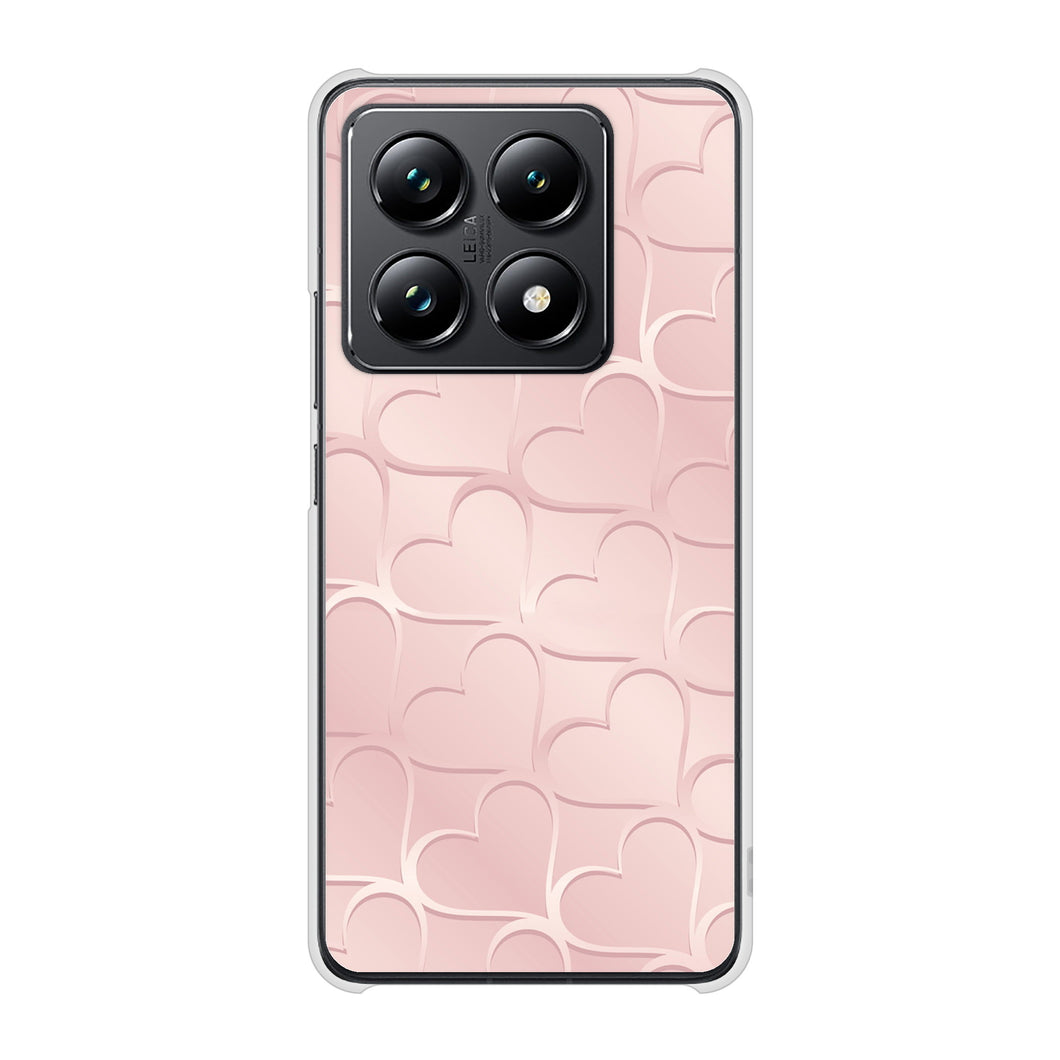 Xiaomi 14T Pro A402XM SoftBank 高画質仕上げ 背面印刷 ハードケースかくれハート