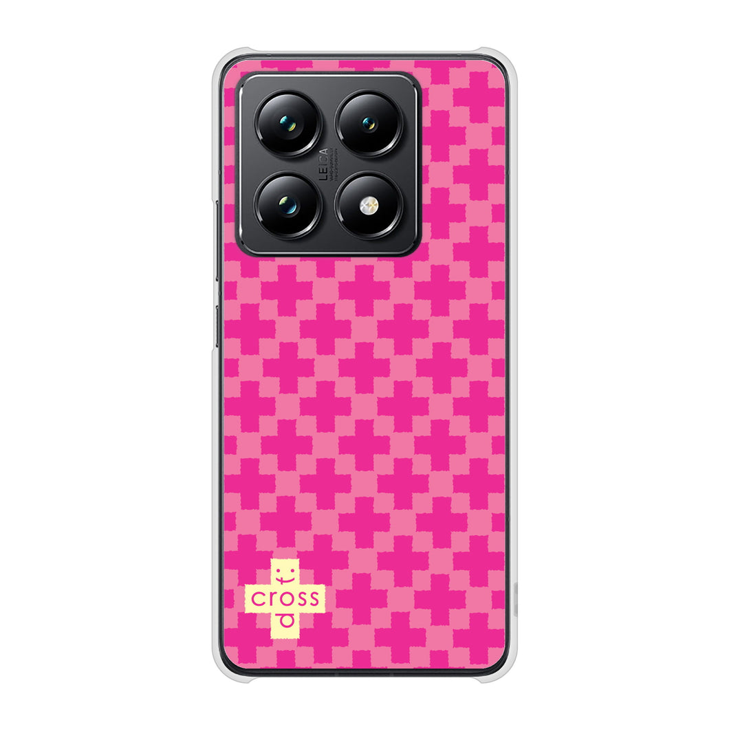 Xiaomi 14T Pro A402XM SoftBank 高画質仕上げ 背面印刷 ハードケースクロスドット