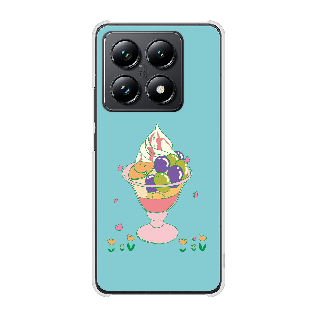 Xiaomi 14T Pro A402XM SoftBank 高画質仕上げ 背面印刷 ハードケーススイーツイラスト