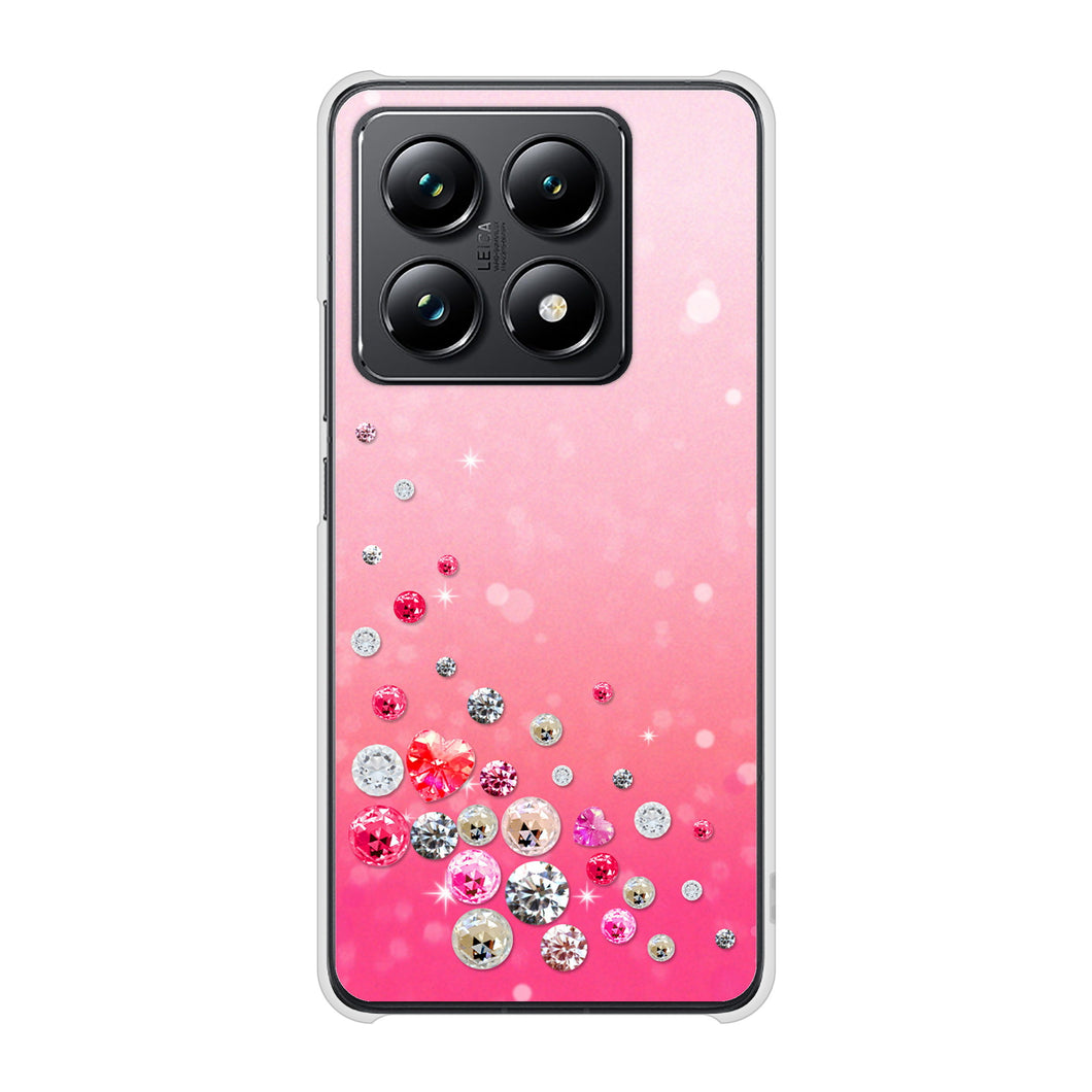 Xiaomi 14T Pro A402XM SoftBank 高画質仕上げ 背面印刷 ハードケーススワロデコ風プリント