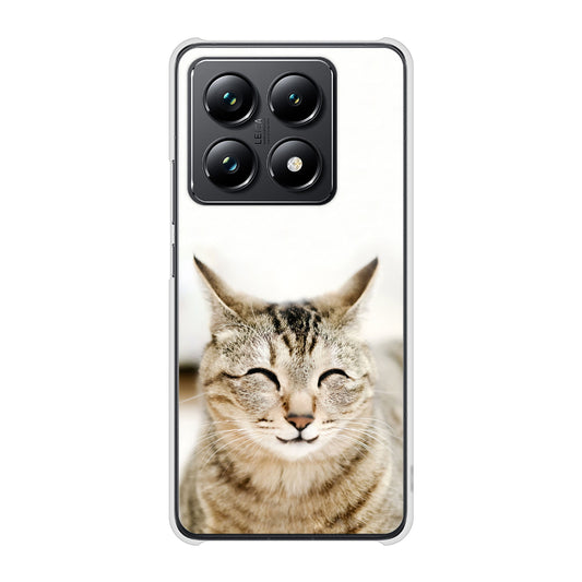 Xiaomi 14T Pro A402XM SoftBank 高画質仕上げ 背面印刷 ハードケース 【VA801 笑福ねこ】