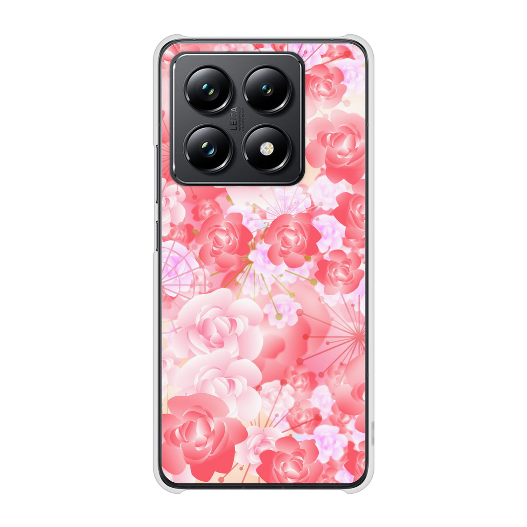 Xiaomi 14T Pro A402XM SoftBank 高画質仕上げ 背面印刷 ハードケース 【VA817 はんなり色の華】
