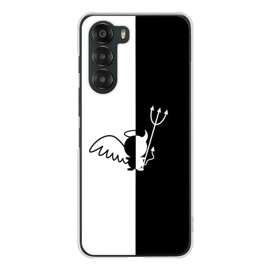 nubia S 5G A403ZT Y!mobile 高画質仕上げ 背面印刷 ハードケース 【027 ハーフデビット】