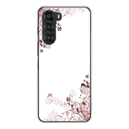 nubia S 5G A403ZT Y!mobile 高画質仕上げ 背面印刷 ハードケースバタフライ