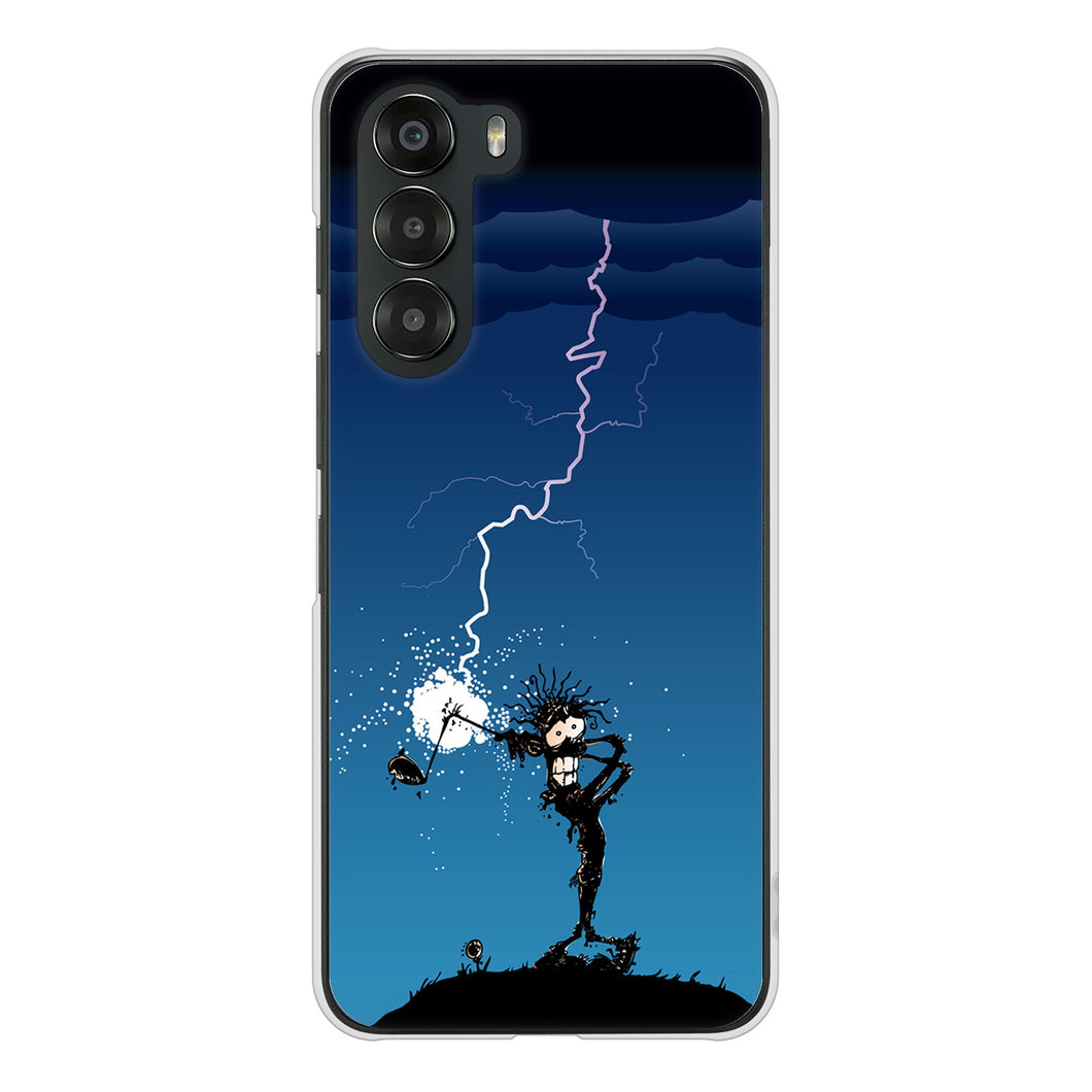 nubia S 5G A403ZT Y!mobile 高画質仕上げ 背面印刷 ハードケース 【417 ゴルファーの苦難】