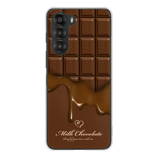 nubia S 5G A403ZT Y!mobile 高画質仕上げ 背面印刷 ハードケース板チョコ