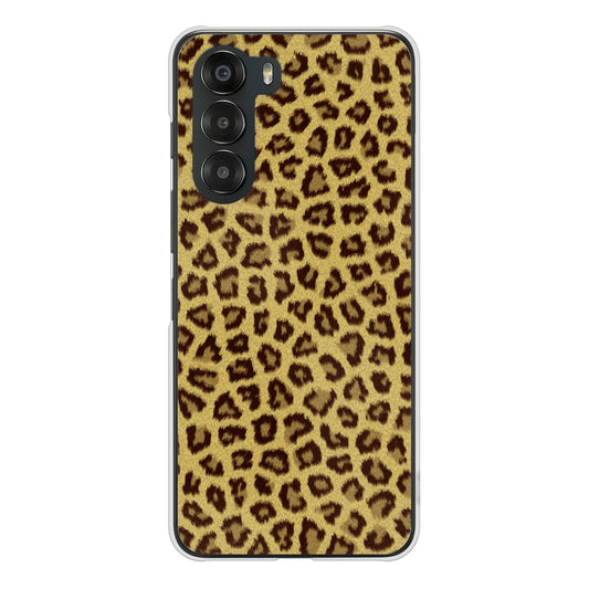 nubia S 5G A403ZT Y!mobile 高画質仕上げ 背面印刷 ハードケースヒョウ柄ベーシックS