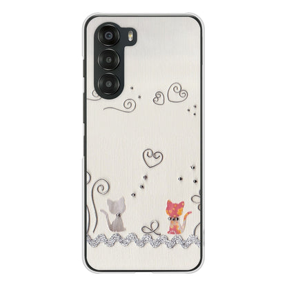 nubia S 5G A403ZT Y!mobile 高画質仕上げ 背面印刷 ハードケースクラフト写真ネコ