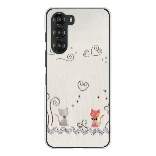 nubia S 5G A403ZT Y!mobile 高画質仕上げ 背面印刷 ハードケースクラフト写真ネコ