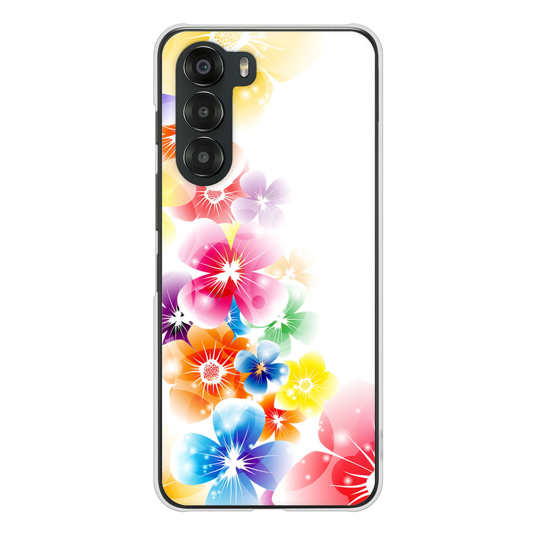 nubia S 5G A403ZT Y!mobile 高画質仕上げ 背面印刷 ハードケース 【1209 光と花】