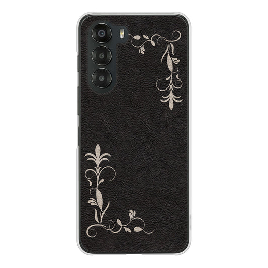 nubia S 5G A403ZT Y!mobile 高画質仕上げ 背面印刷 ハードケース 【EK825 レザー風グラスフレーム】