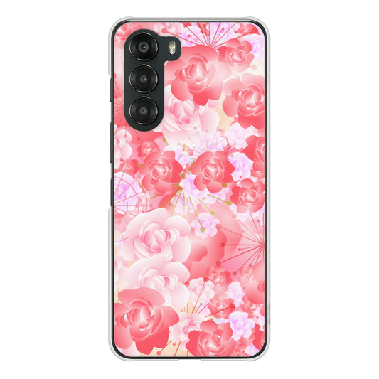 nubia S 5G A403ZT Y!mobile 高画質仕上げ 背面印刷 ハードケース 【VA817 はんなり色の華】