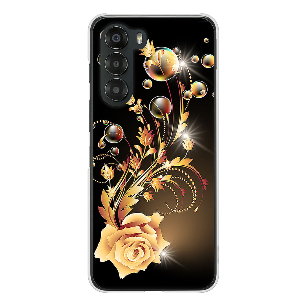 nubia S 5G A403ZT Y!mobile 高画質仕上げ 背面印刷 ハードケースロマンチックなバラ