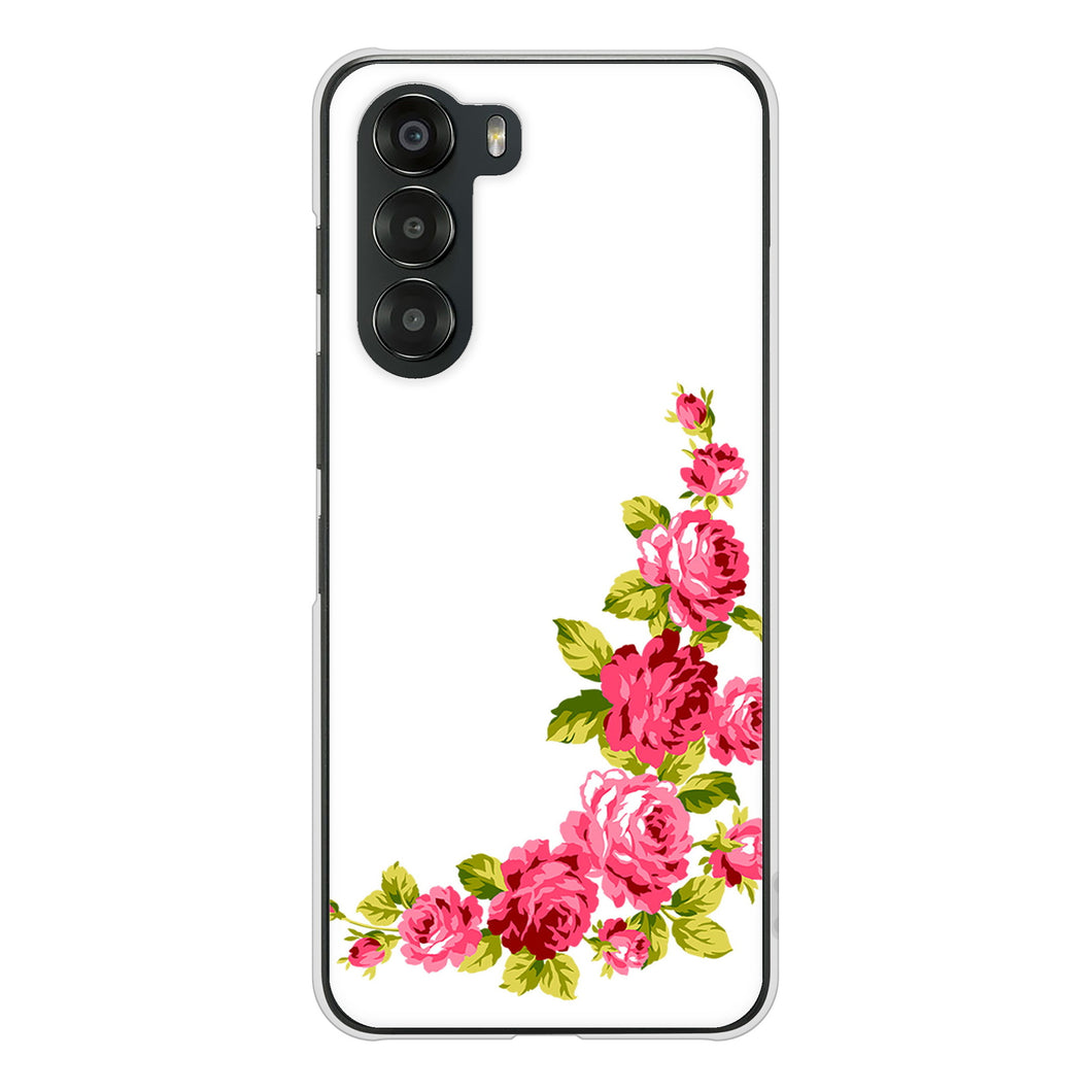 nubia S 5G A403ZT Y!mobile 高画質仕上げ 背面印刷 ハードケースロマンチックなバラ