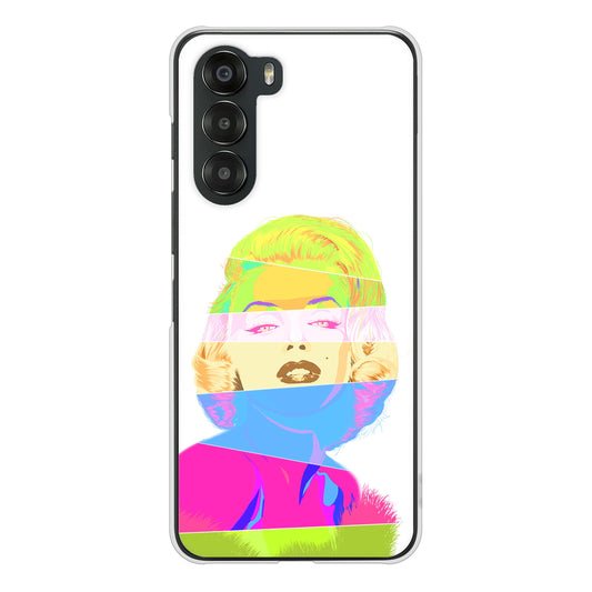 nubia S 5G A403ZT Y!mobile 高画質仕上げ 背面印刷 ハードケースマリリンモンローデザイン