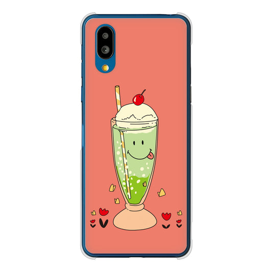 シンプルスマホ7 A404SH SoftBank 高画質仕上げ 背面印刷 ハードケーススイーツイラスト