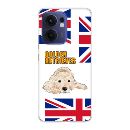 OPPO Reno13 A A501OP Y!mobile 高画質仕上げ 背面印刷 ハードケースゴールデンレトリバー